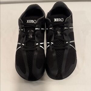 Xero Shoes Speed Force Men's Size 11.5 Black Running Shoes Minimalist Barefoot